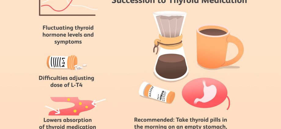 Good news for thyroid patients. Morning coffee does not affect the way the medicine works