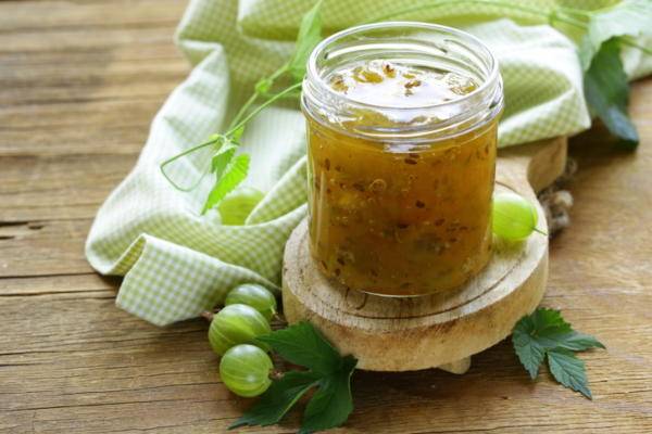 Gooseberry jelly for the winter