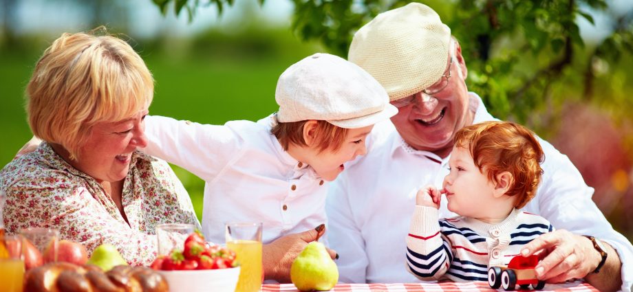 Grandparents are fattening their grandchildren