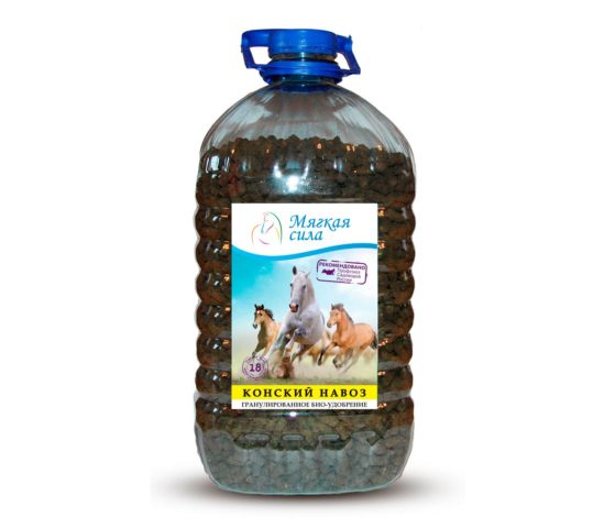 Granulated horse manure: instructions for use, reviews