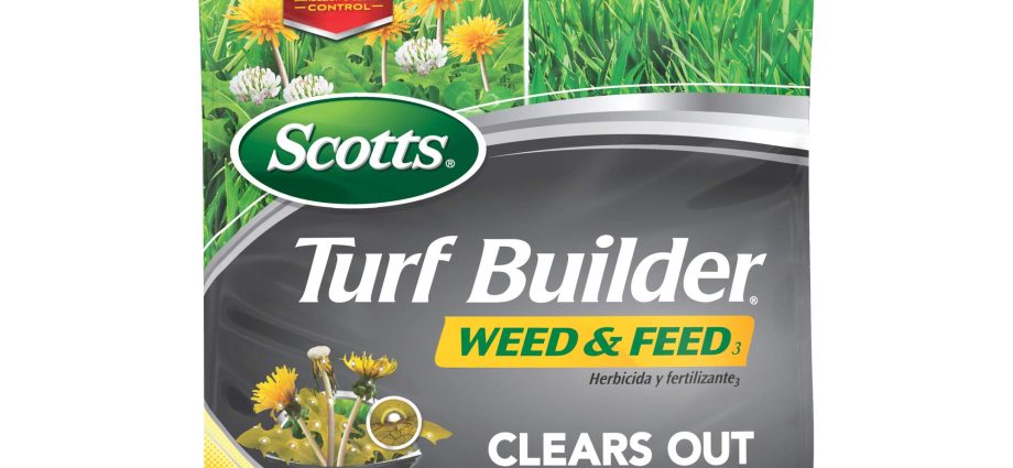 Grass and weed fertilizer