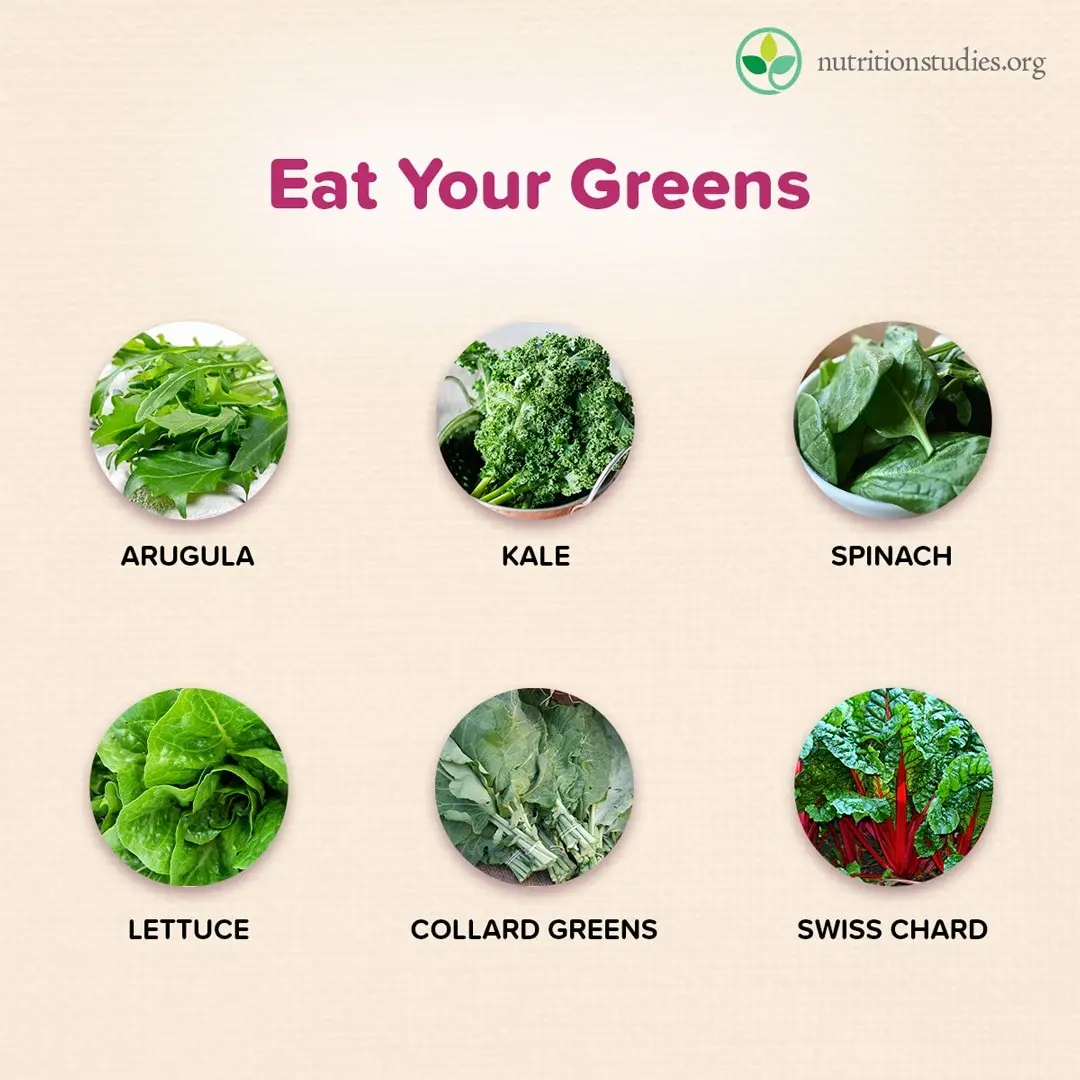 Green vegetables support immunity