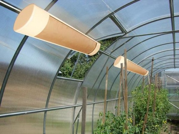 Greenhouse heater: how to choose and install