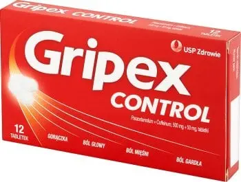 Gripex control &#8211; application, contraindications