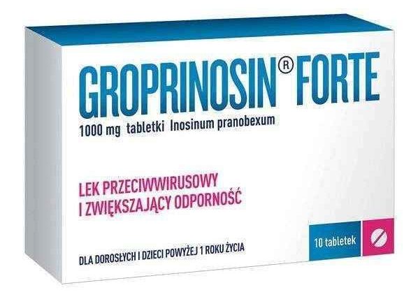 Groprinosin (leaflet) &#8211; syrup and tablets, dosage of the drug