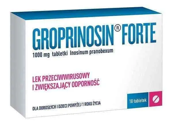 Groprinosin (leaflet) &#8211; syrup and tablets, dosage of the drug