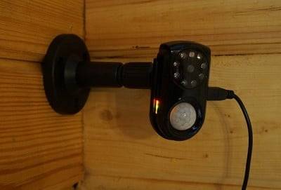 GSM dacha alarm with camera