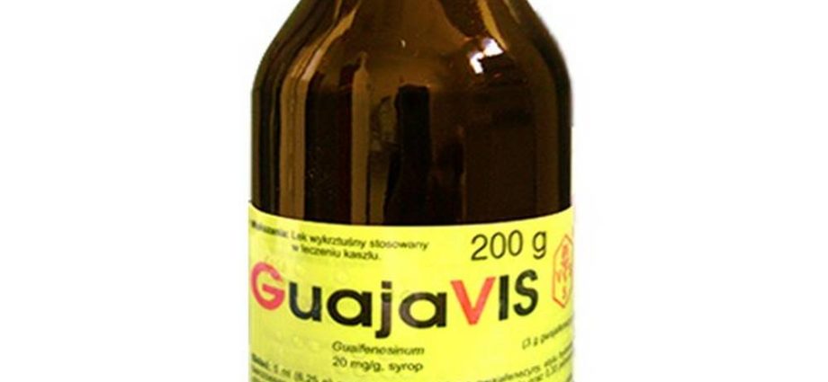 GuajaVIS &#8211; an expectorant drug. How to use?