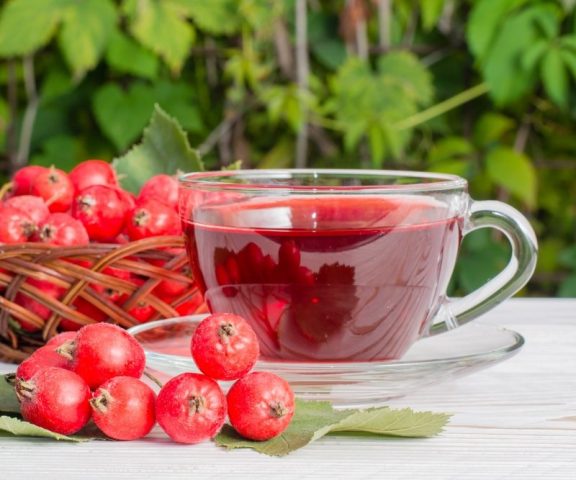 Hawthorn compote for the winter