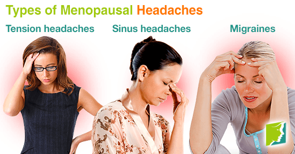 Headaches during menopause in women