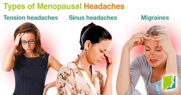 Headaches during menopause in women