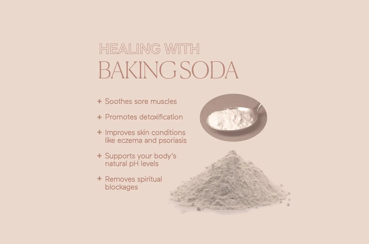 Healing properties of baking soda