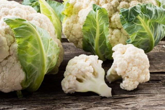 Health benefits and harms of cauliflower, chemical composition