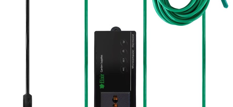 Heating cable for greenhouses: operating features