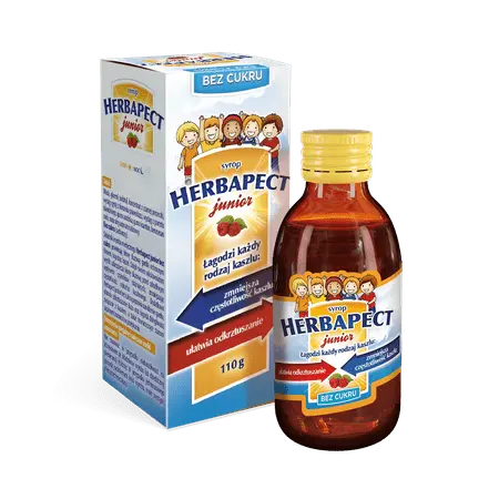 Herbapect Junior &#8211; syrup soothing cough in children. How long can Herbapect Junior be used?