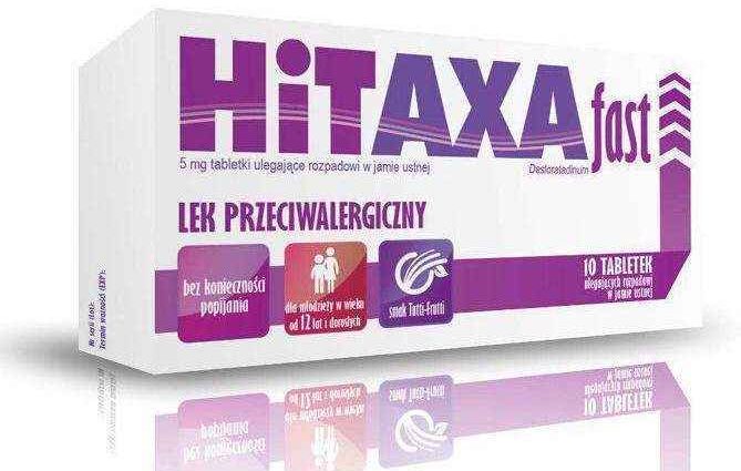 Hitaxa &#8211; characteristics, action and dosage of the drug for allergies