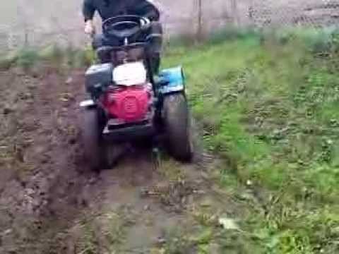 Homemade mini tractor 