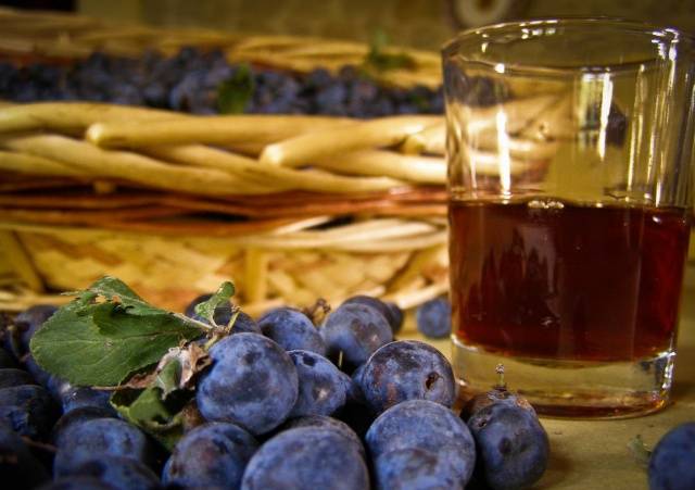 Homemade plum wine: recipe