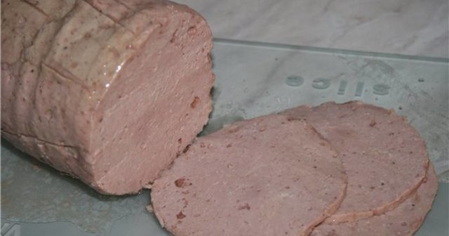 Homemade sausage in ham: Amateur, Doctors, boiled