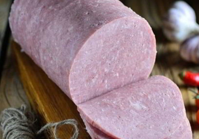 Homemade sausage in ham: Amateur, Doctors, boiled