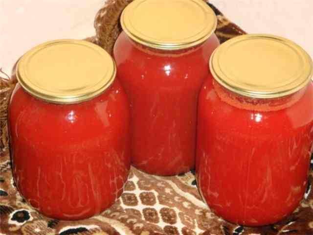 Homemade tomato juice for the winter: recipes