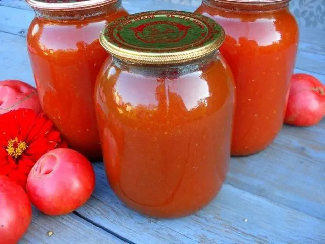 Homemade tomato juice for the winter: recipes