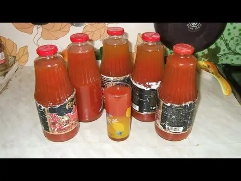 Homemade tomato juice for the winter: recipes