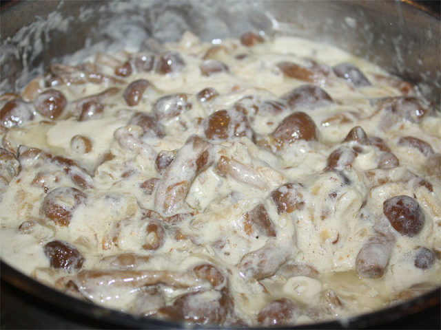 Honey mushrooms stewed in sour cream: how to cook, recipes