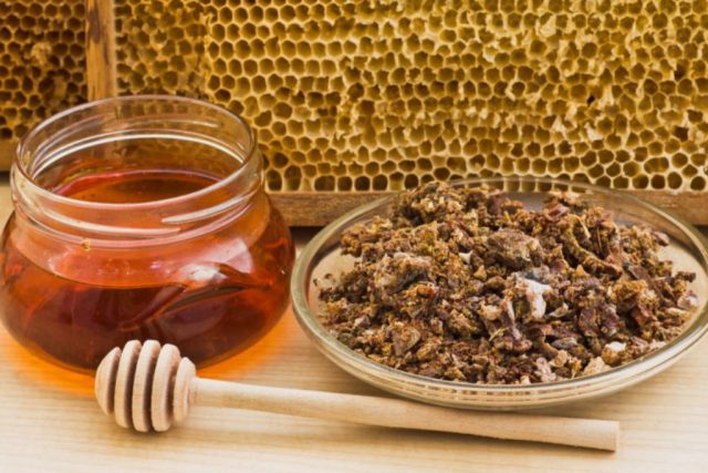 Honey with propolis: useful properties and contraindications