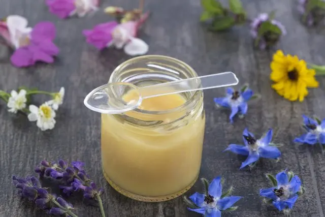 Honey with royal jelly: useful properties