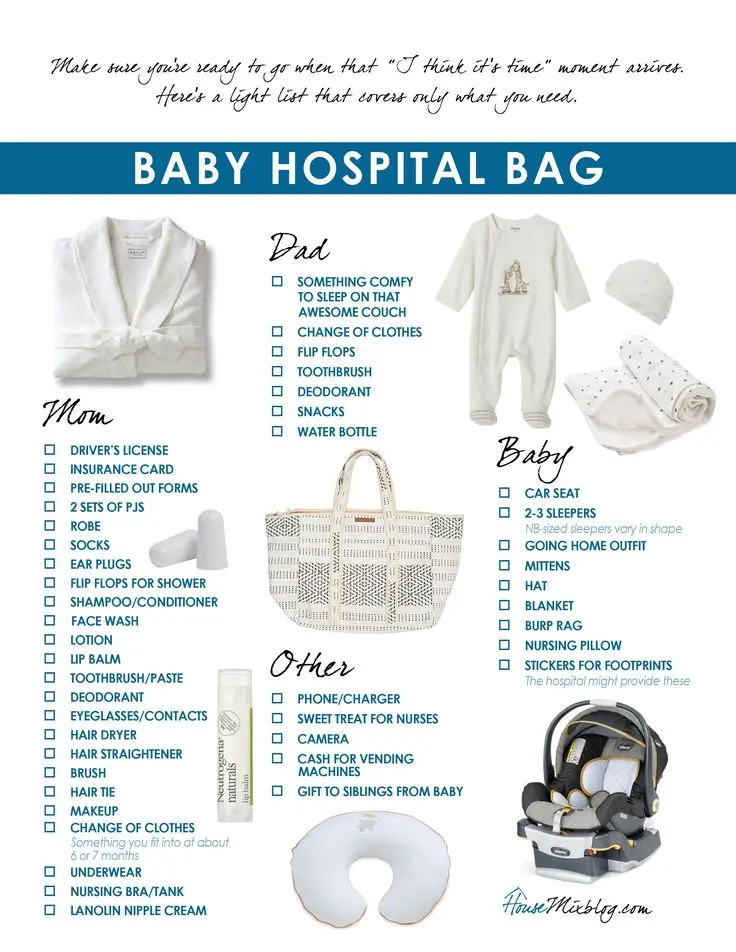 Hospital layette &#8211; what should be in it, when to prepare it