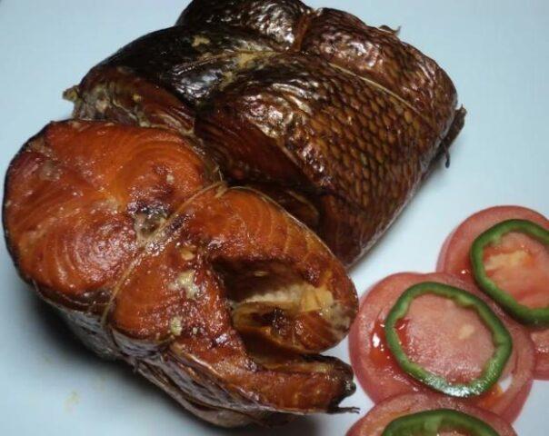 Hot and cold smoked salmon at home