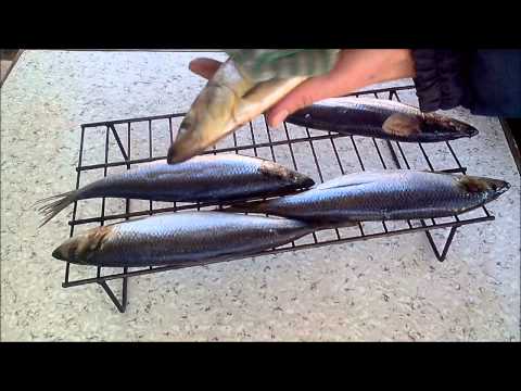 Hot smoked herring at home