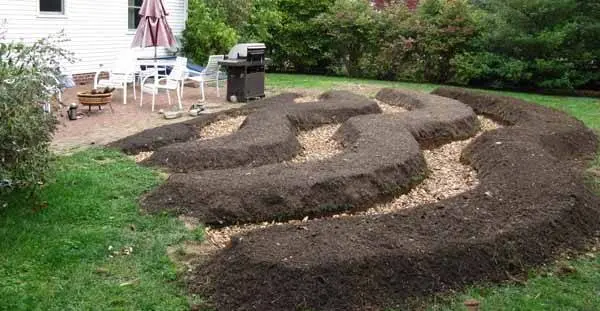 How beautiful it is to make beds in the garden + photo