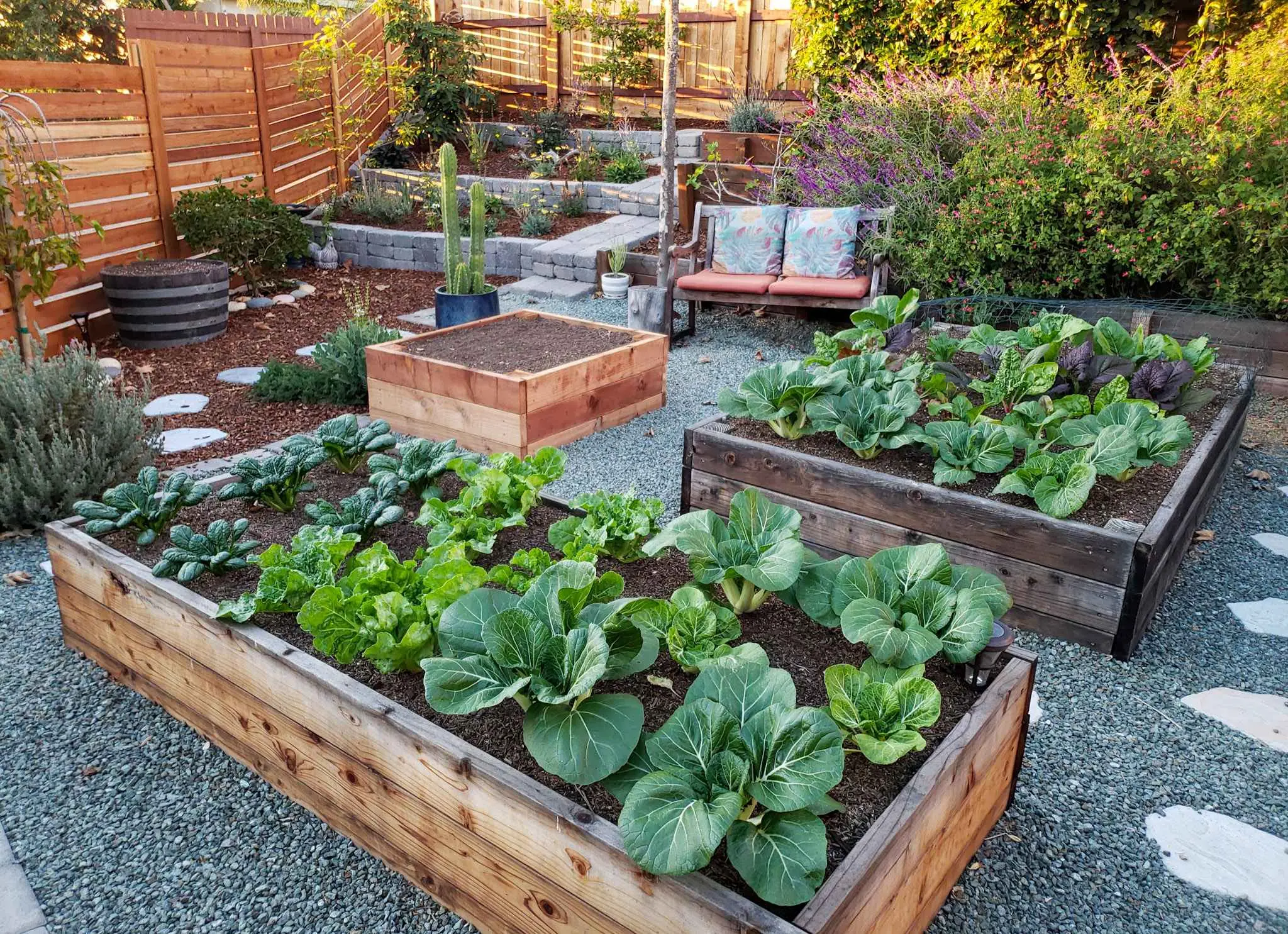 How beautiful it is to make beds in the garden + photo