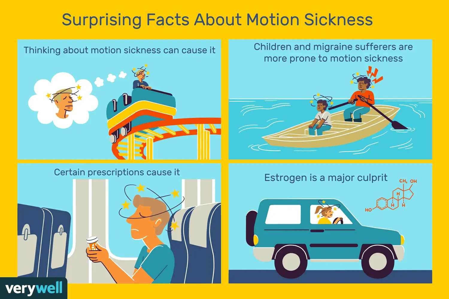 How can I deal with motion sickness?