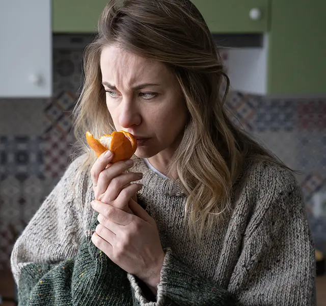 How do you regain your sense of smell and taste after undergoing COVID-19?