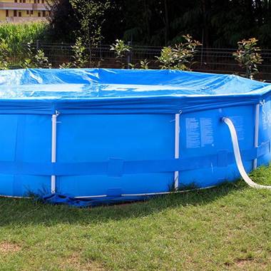 How to arrange a frame pool in the country + photo