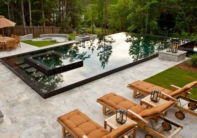 How to arrange a frame pool in the country + photo