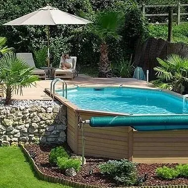 How to arrange a frame pool in the country + photo