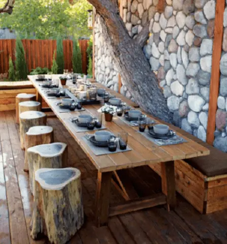 How to arrange a veranda in a village house + photo 