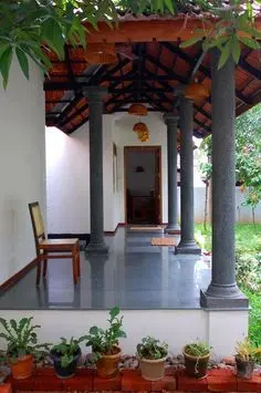 How to arrange a veranda in a village house + photo 