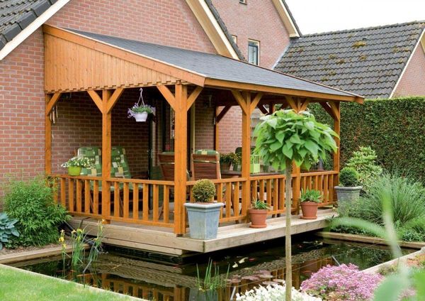 How to attach a veranda to the house with your own hands: an extension of an open, closed structure for a summer residence according to step-by-step instructions