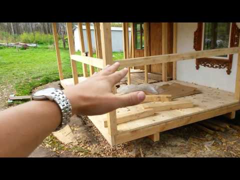 How to attach a veranda to the house with your own hands: an extension of an open, closed structure for a summer residence according to step-by-step instructions