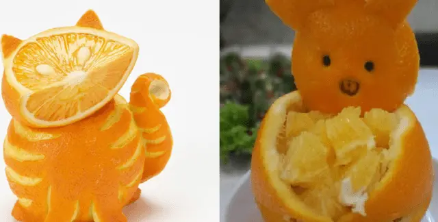 How to beautifully cut an orange