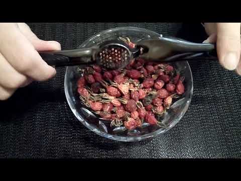 How to brew and cook dried rose hips without a thermos