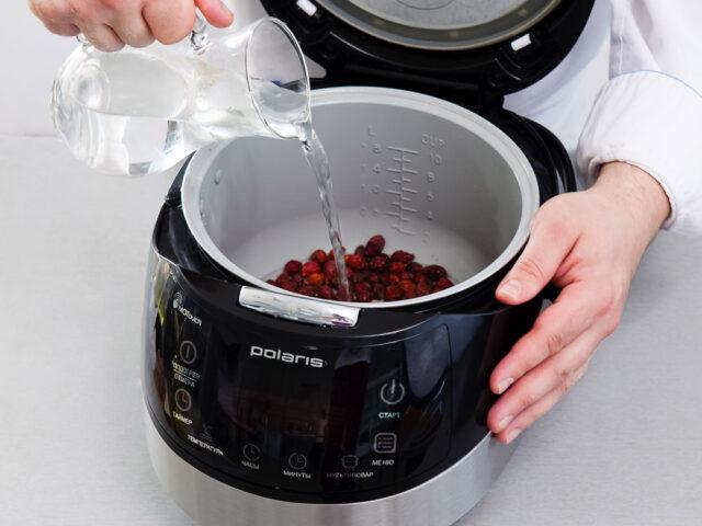 How to brew and cook dried rose hips without a thermos