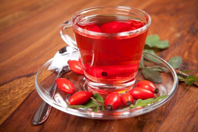 How to brew rose hips for coughing, with a cold