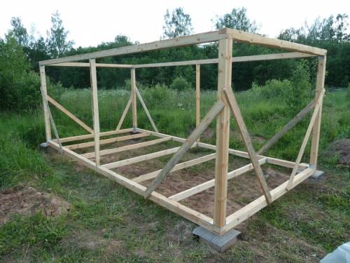 How to build a barn with your own hands + projects