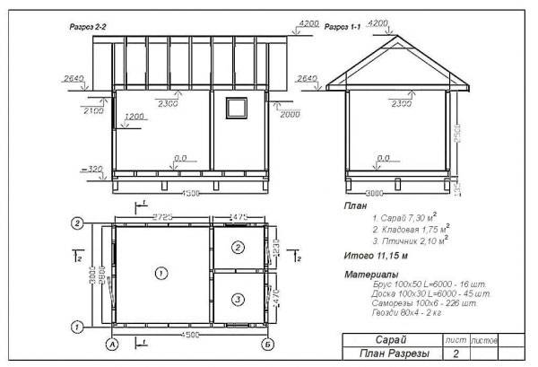 How to build a barn with your own hands + projects